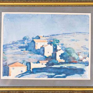 Avgust Andrej Bucik - Karst village in 1925