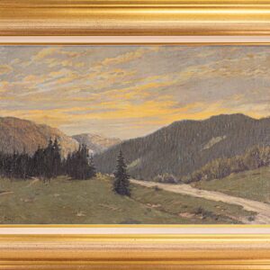 Anton Gvajc - Mountain scene