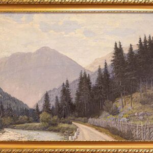 Anton Gvajc - Mountains and stream