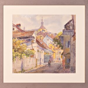 Avgusta Šantel - Town