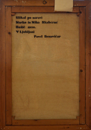 Pavel Bozovičar - Portrait of Marko and Miha Skaberne - Image 3