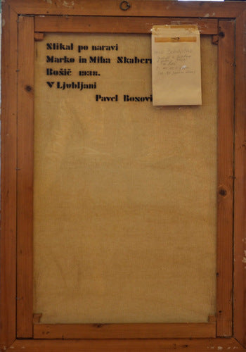 Pavel Bozovičar - Portrait of Marko and Miha Skaberne - Image 4