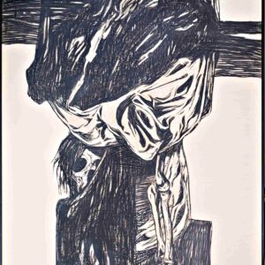Bard Iucundus - Autoportrait and Skeleton