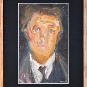 Božidar Jakac - Autoportrait in 1920
