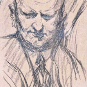 Božidar Jakac - Portrait of a Man
