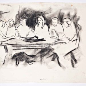 Božidar Jakac - 6 Women by the Table, 1925