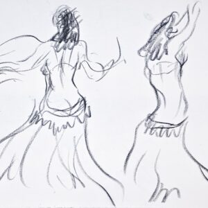Božidar Jakac - Belly Dancers, 1946