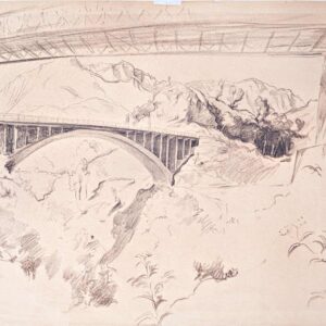 Božidar Jakac - Bridge, 1946