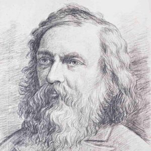 Božidar Jakac - Demeter Ivavovič Mendeljeyev, 1915