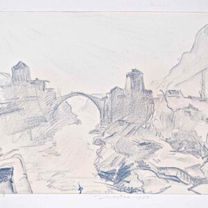 Božidar Jakac - Mostar, 1953