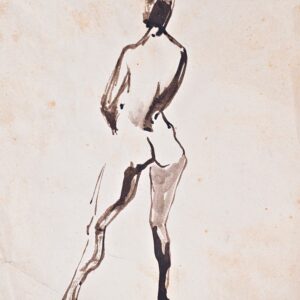 Božidar Jakac - Nude from Behind