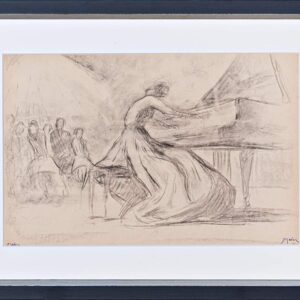 Božidar Jakac - Piano player