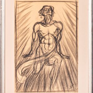 Božidar Jakac - Nude man