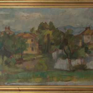 Dalmatiko Inkiostri - Houses and Trees