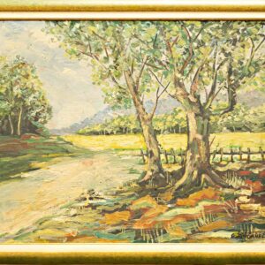Elda Piščanec - Two trees and road