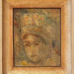 Ferdo Vesel - Lady in green