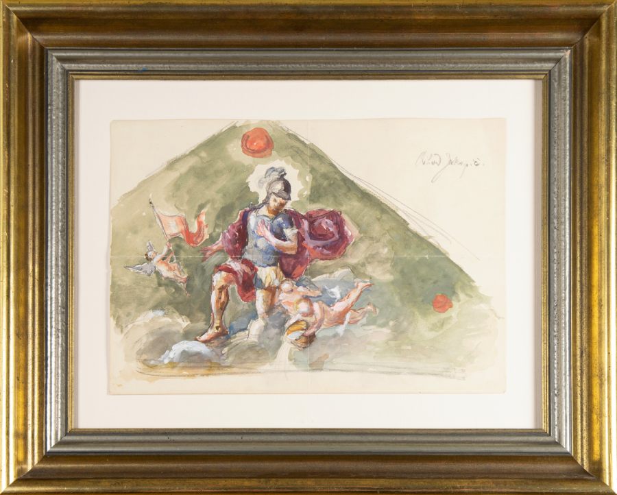 Rihard Jakopič - Saint Florian