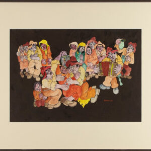 Anton Repnik - Village party (naive)