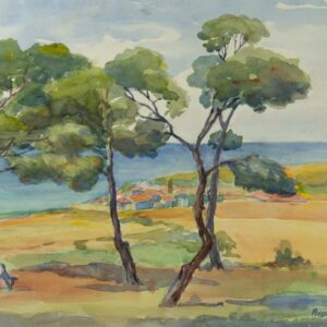 Avgusta Šantel - Seascape