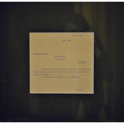 Ivan Vavpotič - Notice of termination of employment - Image 2