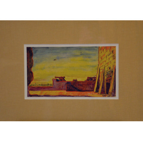 Ivan Vavpotič - Theatrical Scenery with Cannons - Image 2