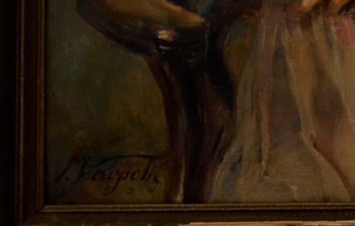 Ivan Vavpotič - Portrait of Vojmira Zakrajšek (Reisman) - Image 2