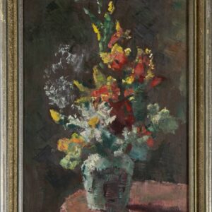 Fran Klemenčič - A vase of flowers