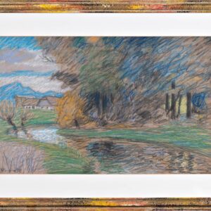 Fran Klemenčič - Village by the river
