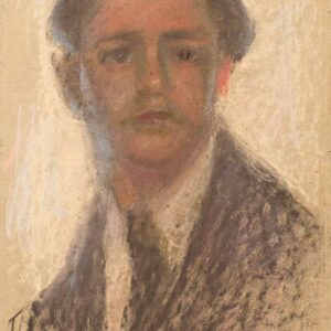 Božidar Jakac - Autoportrait from early years