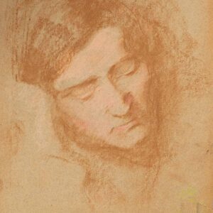 Božidar Jakac -  Portrait of Pepina Ivančič resting