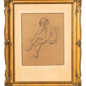 Karel Špillar -  Woman dressing